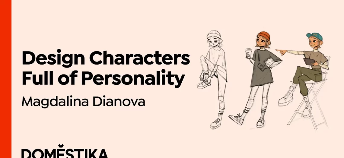 Dibujo de personajes llenos de personalidad –
